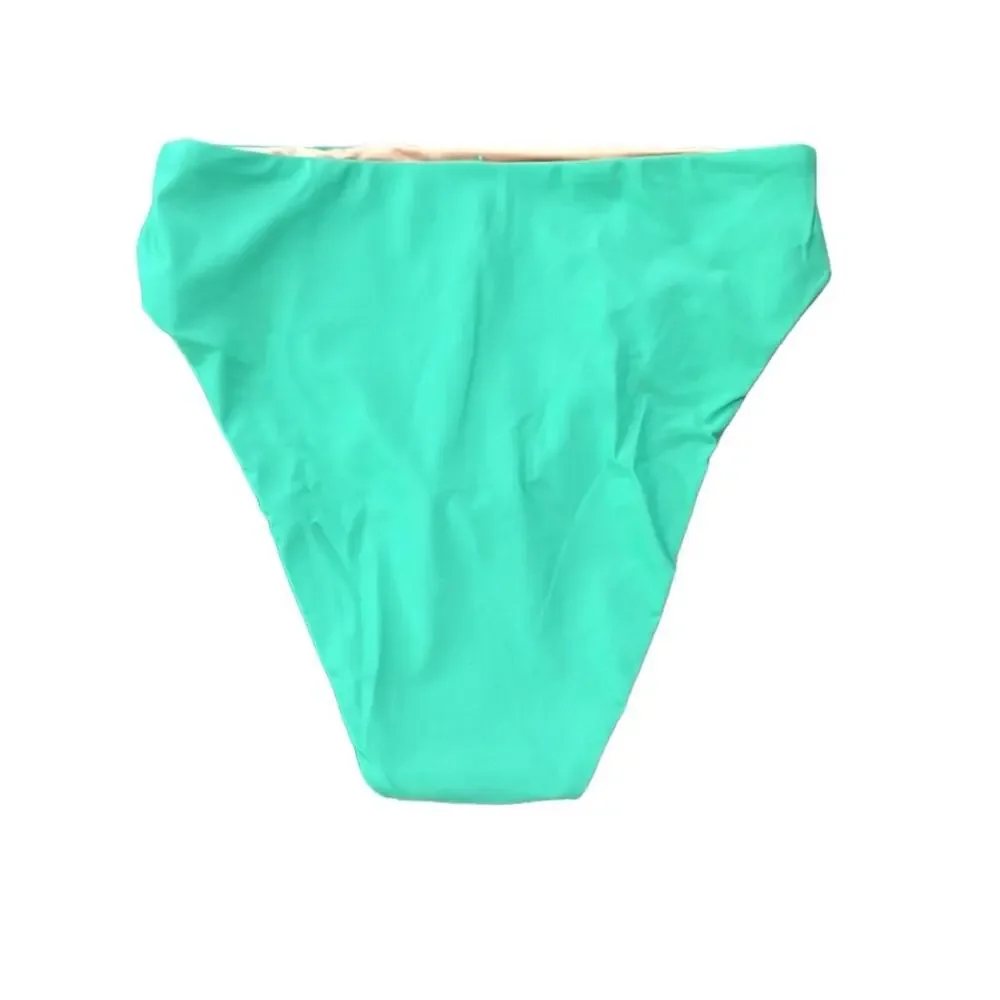 J.Crew High-rise bikini bottom, Green, Women’s Size S
